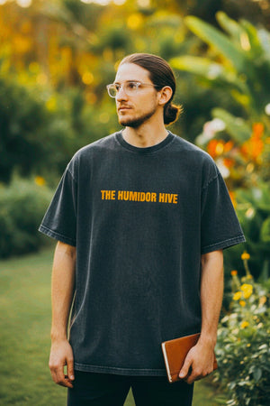 The Humidor Hive "Hive AfterDark" Limited Time OF Logo T-shirt