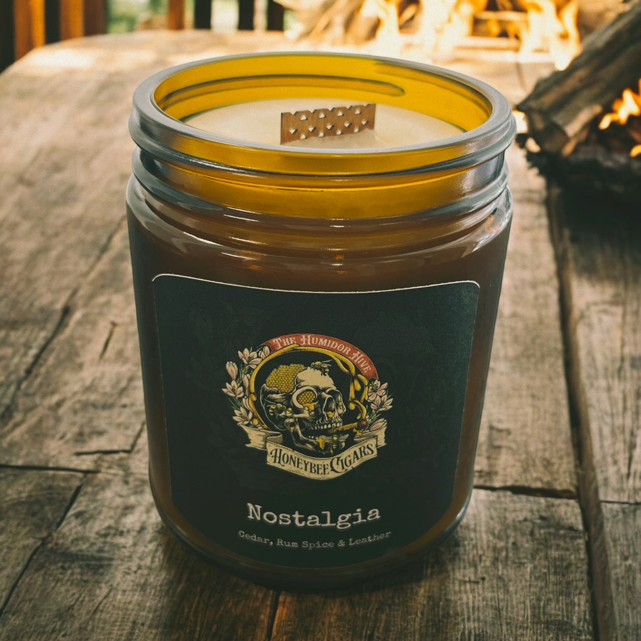 HoneyBee Cigars " The Humidor Hive Nostalgia Candle