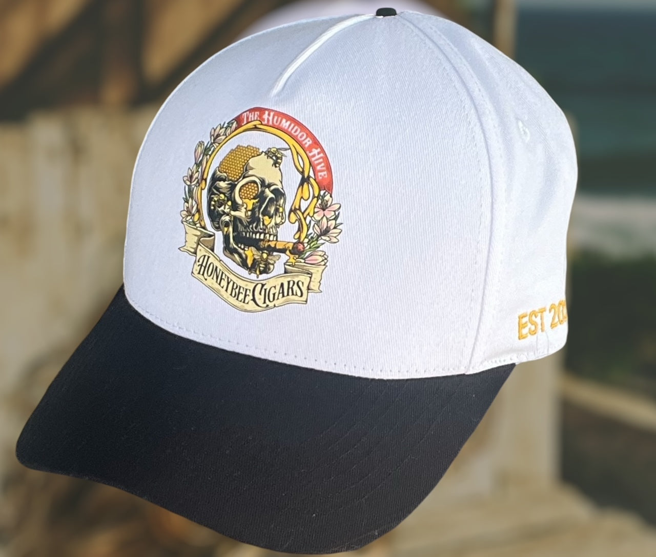HoneyBee Cigars "The Humidor Hive" Logo SnapBack