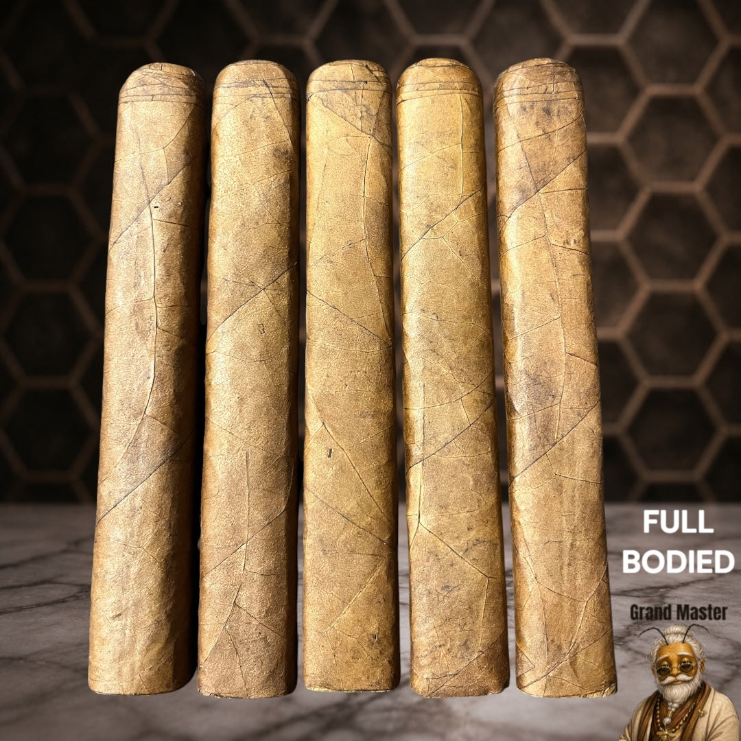 Dressed To Impress: Grand Master Box Press- Habano Sumatra 5 PACK