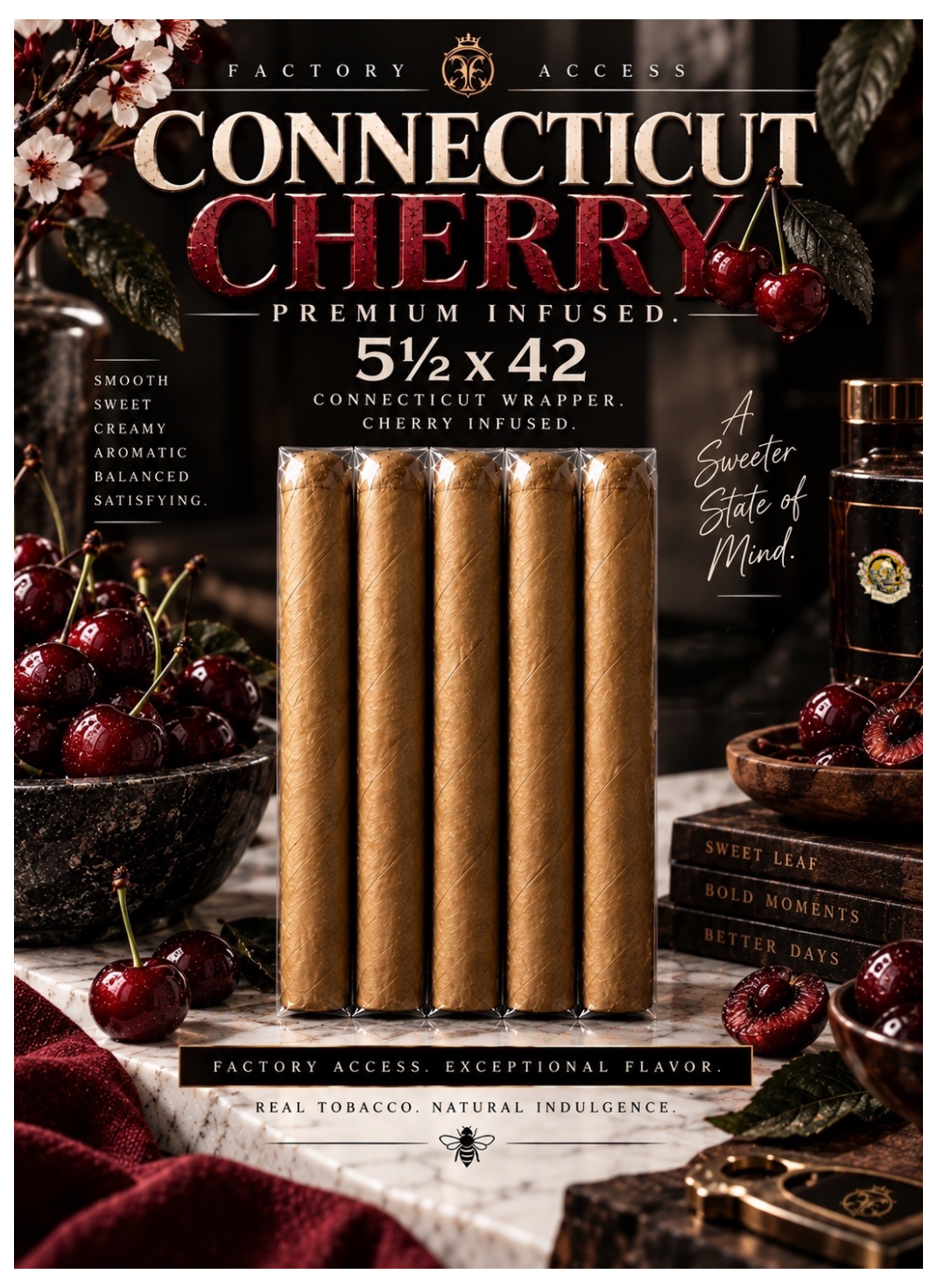 5 FOR $25- Premium Cherry Flavor Infused